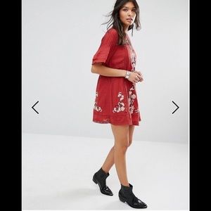 Free People | Perfectly Victorian Mini Dress~S